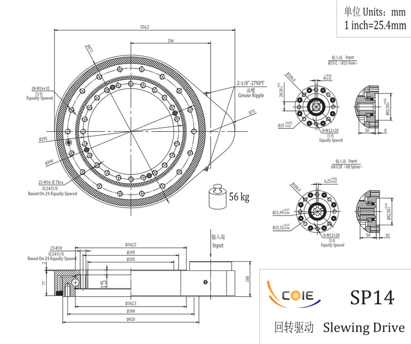 <b>SP14 直齒高速回轉驅動</b>